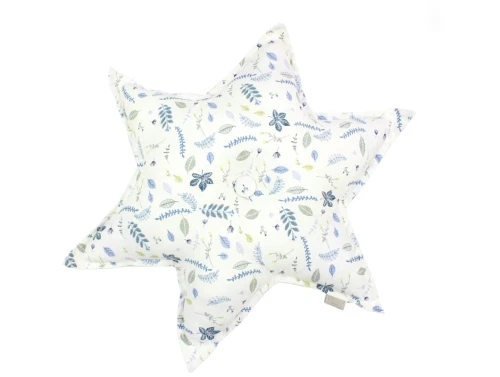 Cam Cam Copenhagen stjernepude pressed leaves blue